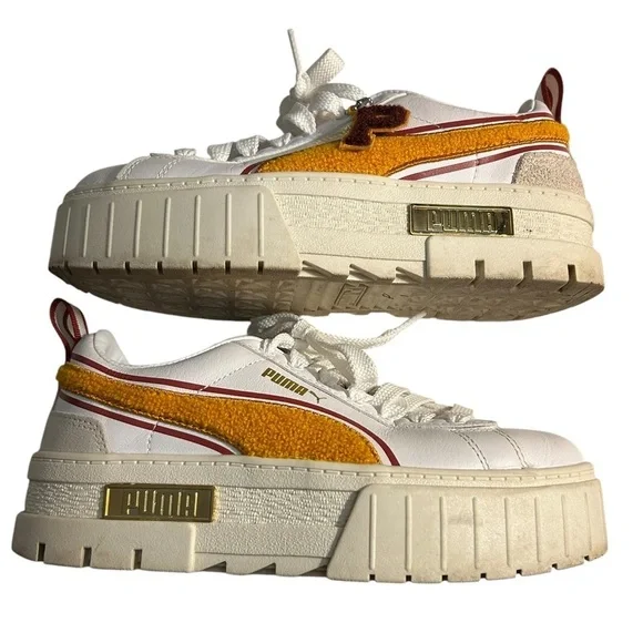 Puma Mayze 'New Heritage - White Apricot” - Picture 12 of 13